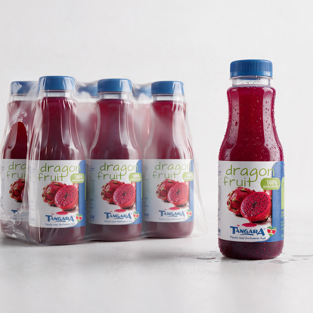 Mini-tray Dragonfruit fruit-drink