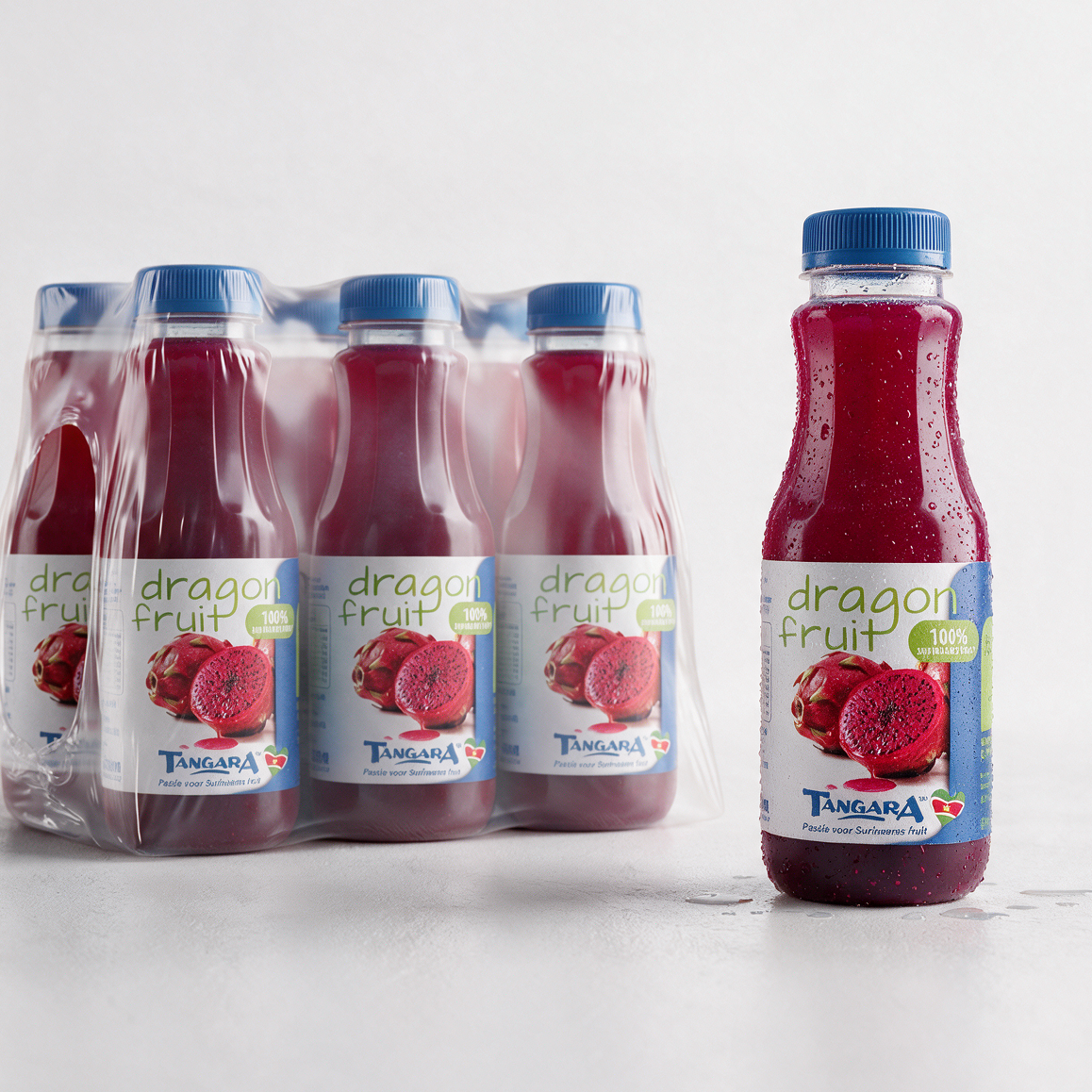 Mini-tray Dragonfruit fruit-drink